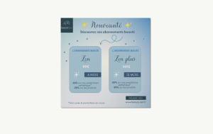 Communication réseaux sociaux template