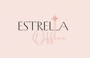identité visuelle logotype assistante administrative Estrella Office