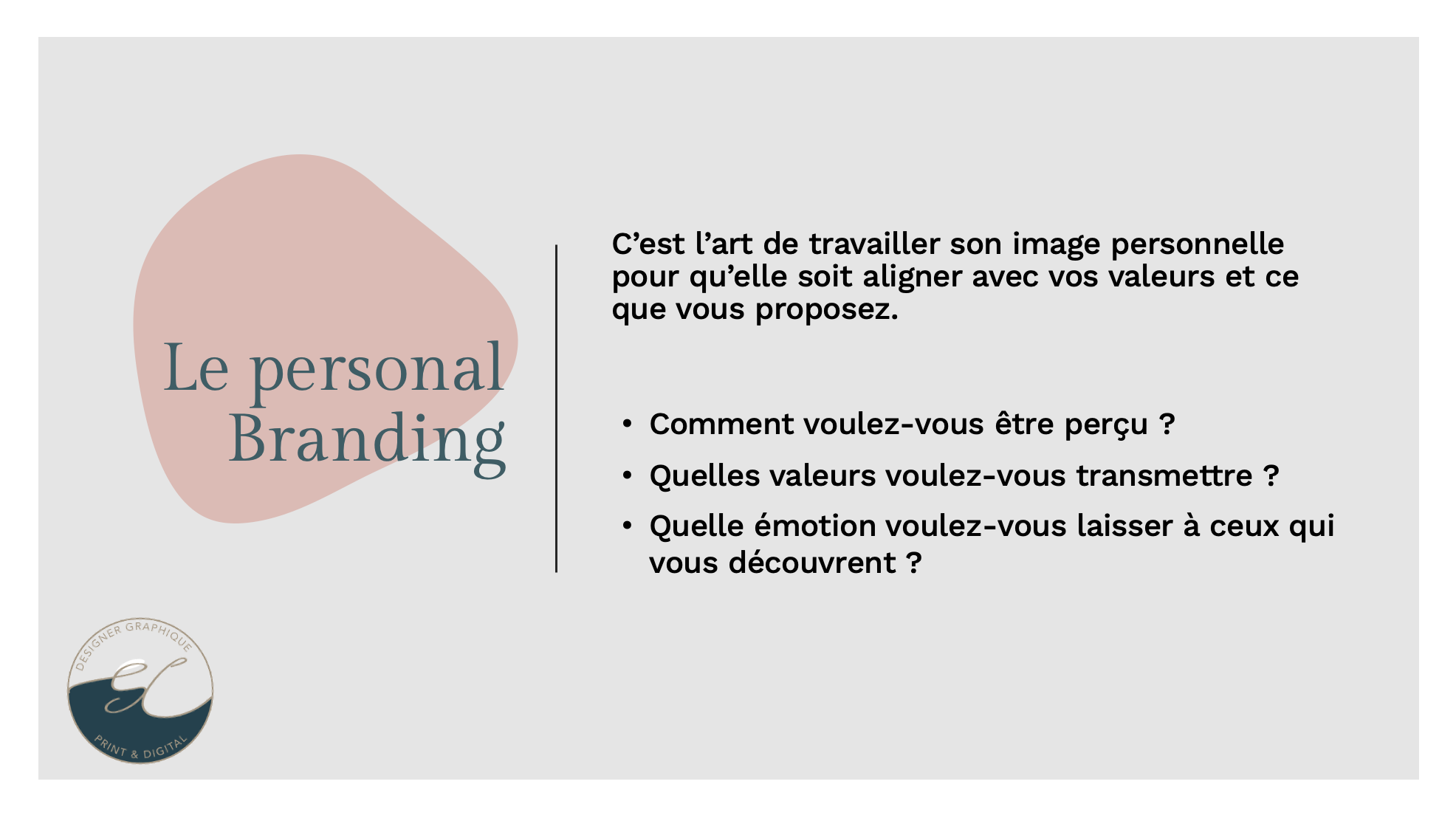 identité visuelle et personal branding